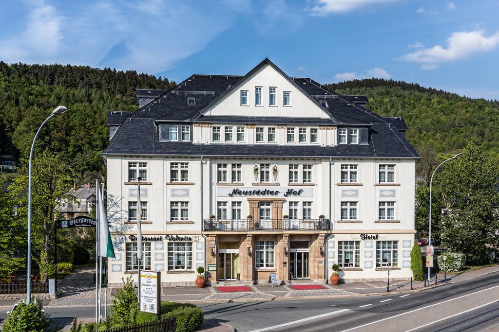 Hotel Neustaedter Hof Шварценберг Екстер'єр фото