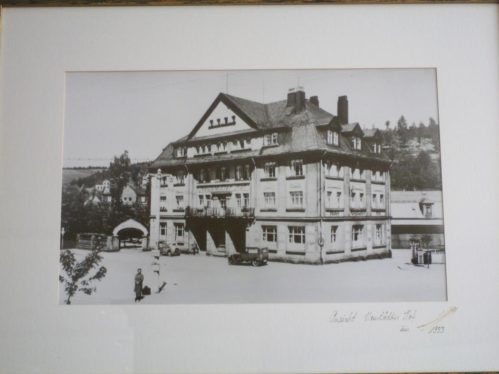 Hotel Neustaedter Hof Шварценберг Екстер'єр фото