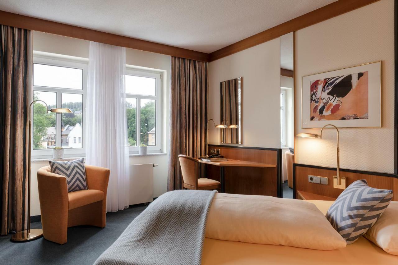 Hotel Neustaedter Hof Шварценберг Екстер'єр фото